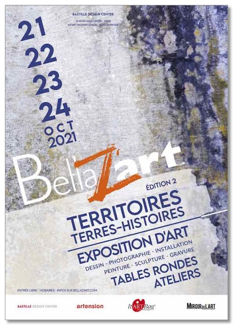 * affiche exposition Bella Z'Art 2021